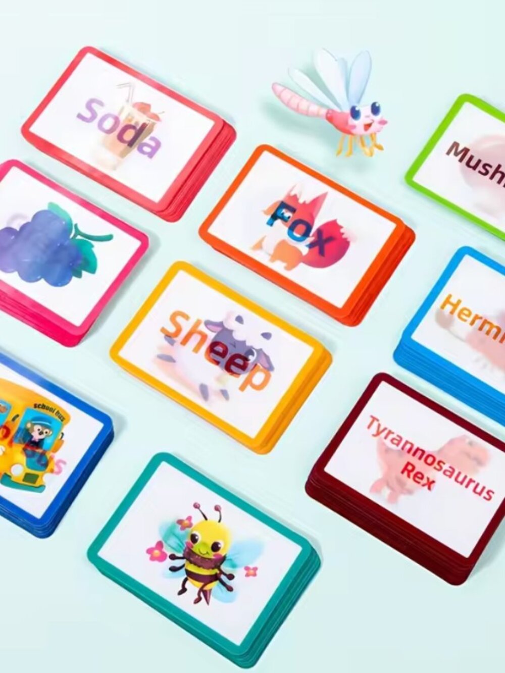 100pc 3D Animal Flash Cards, Montessori AR Learning Toy - Picture 11 of 13